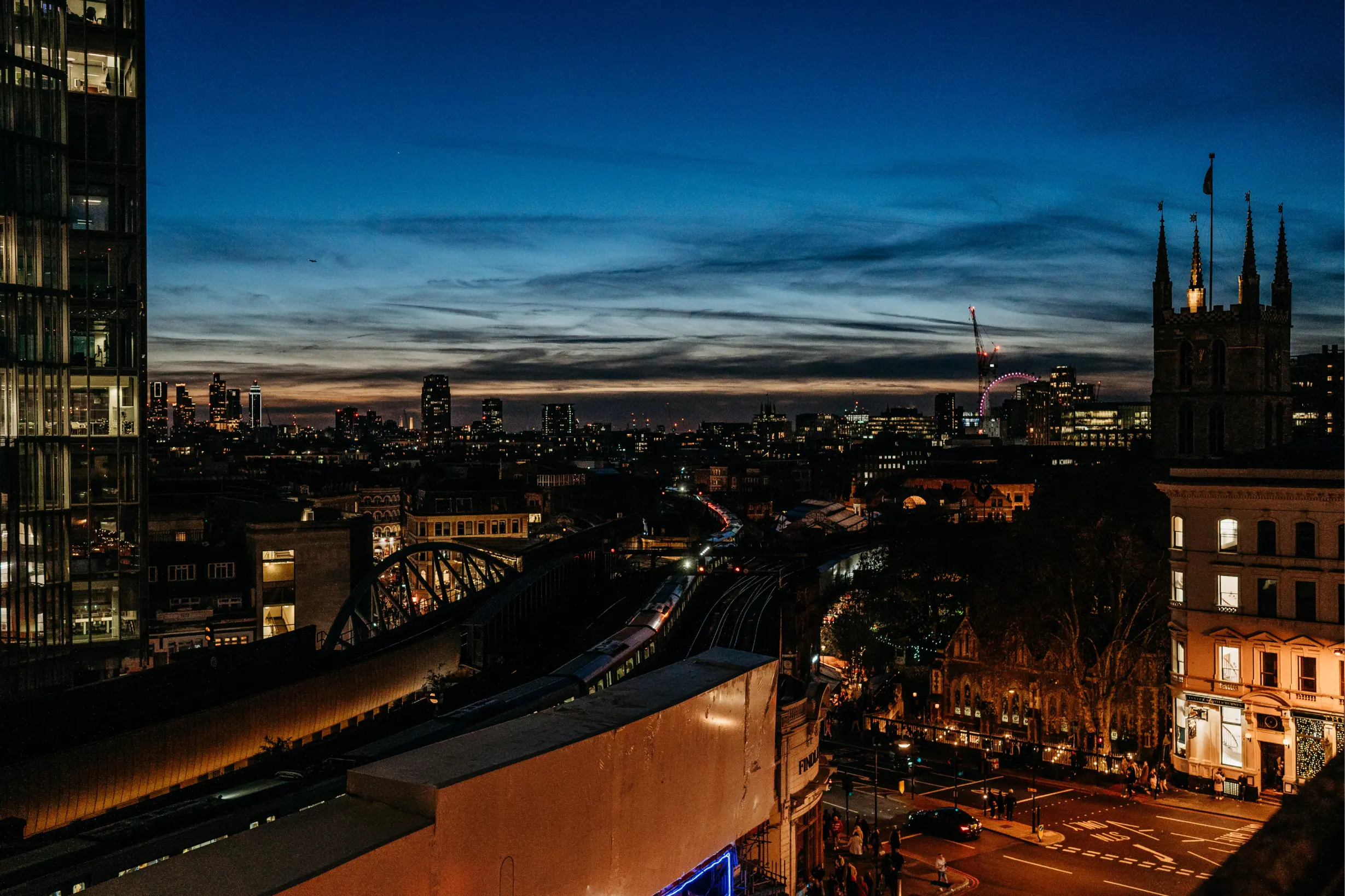 London Bridge Rooftop Bar Winter Rooftop Bar